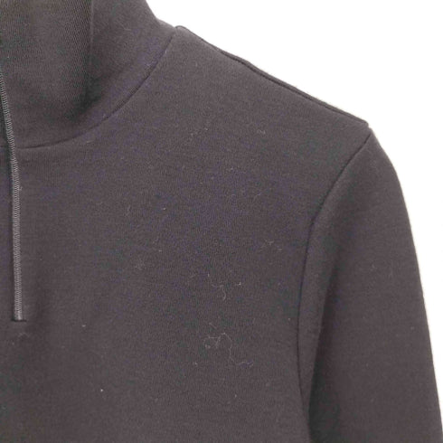 エンポリオアルマーニ EMPORIO ARMANI 80S イタリア製 ウールアクリル ハーフジップニット メンズ import:L