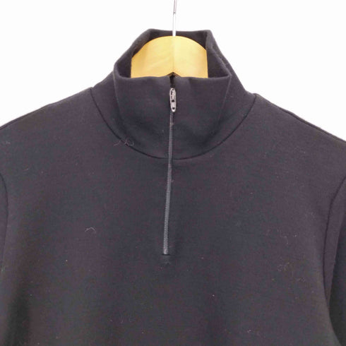 エンポリオアルマーニ EMPORIO ARMANI 80S イタリア製 ウールアクリル ハーフジップニット メンズ import:L