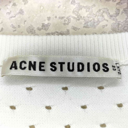 アクネストゥディオズ ACNE STUDIOS MARX NYLON アイレットデザイン 長袖 トップス レディース S