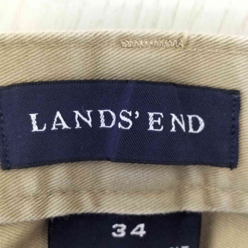 ランズエンド LANDS END TRADITONAL FIT トラディショナル フィット ストレート チノパンツ メンズ 34