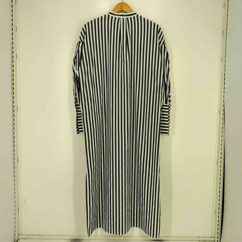 OLL KYOTO SEE LINE DRESS ストライプシャツワンピース レディース JPN:2