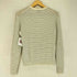 ジョンスメドレー JOHN SMEDLEY イングランド製 ウール ボーダー クルーネック長袖 ニット レディース S