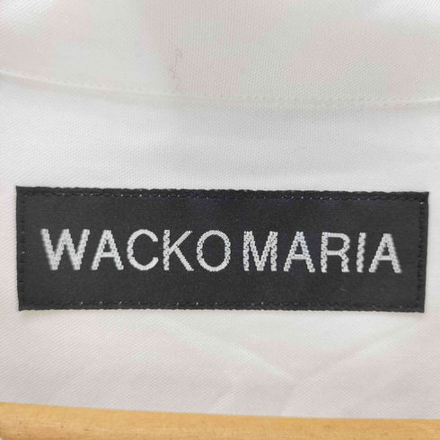 ワコマリア WACKO MARIA × Tim Lehi 26SS 50's Open Collar Shirt White コラボ 虎 タイガー 両面 プリント 開襟 オープンカラー S/S シャツ メンズ JPN:M
