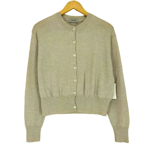 ジョンスメドレー JOHN SMEDLEY イングランド製 メリノウール 100% カーディガン レディース M