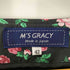 エムズグレイシー Ms GRACY 花柄 ローズ ノーカラー ロング コート レディース JPN:42