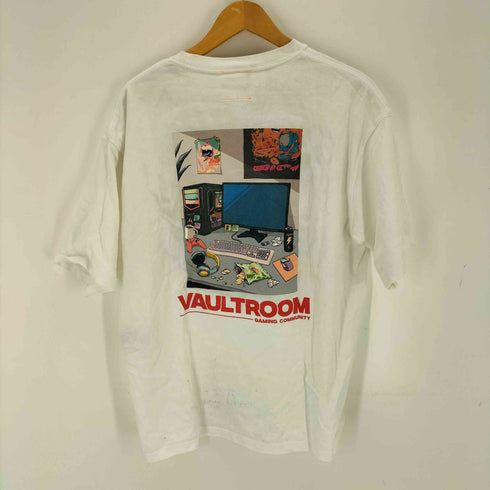 ボルトルーム vaultroom DESKTOP TEE 両面 プリント 半袖 Tシャツ メンズ L