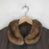 Partina lamb leather ラムレザー 羊革 襟ファー ジャケット レディース JPN:M