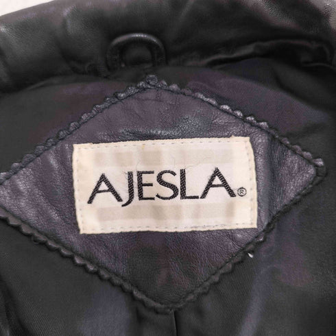 AJESLA ラムスキン レザージャケット レディース JPN:M