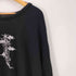 レフレム REFLEM ドラゴン 刺繍 ダメージ 加工 プルオーバー スウェット レディース FREE