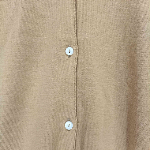 ジョンスメドレー JOHN SMEDLEY イングランド製 ウール 長袖 カーディガン レディース M