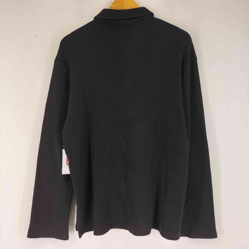 ヘルムートラング HELMUT LANG 90-00S 本人期 長袖 サーマルポロシャツ メンズ
