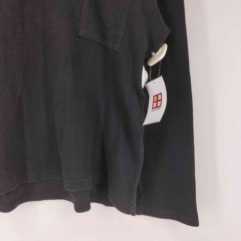 ヘルムートラング HELMUT LANG 90-00S 本人期 長袖 サーマルポロシャツ メンズ