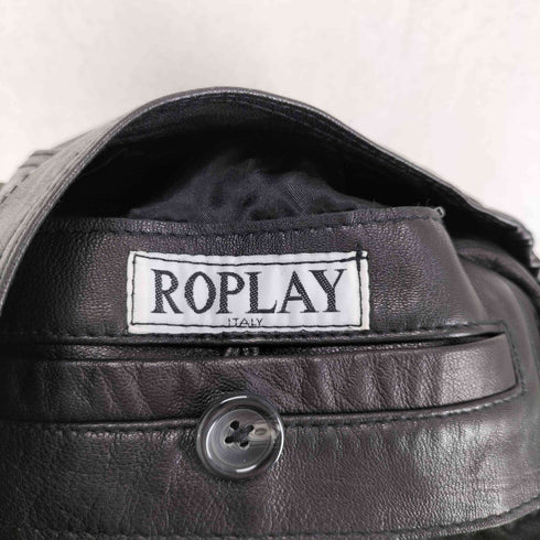 ROPLAY 比翼レザーブルゾン メンズ