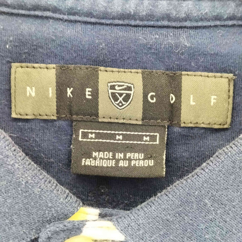 ナイキゴルフ NIKE GOLF 00s ストライプ 半袖ポロシャツ メンズ M