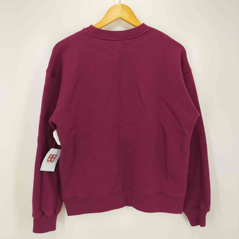 メゾンキツネ MAISON KITSUNE ロゴ パッチ刺繍 クルーネック スウェット レディース import:S