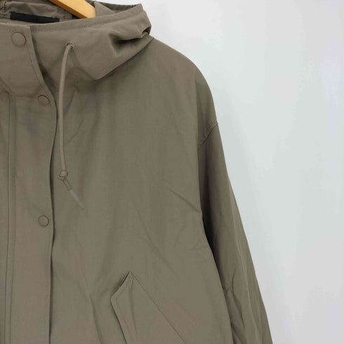 ユニクロ UNIQLO コットンブレンドショートパーカ レディース JPN:L
