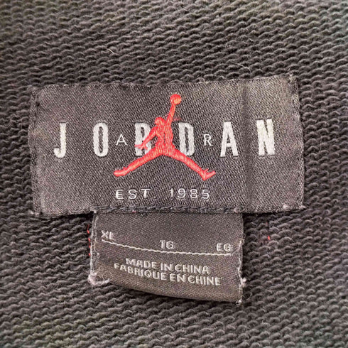 ジョーダンブランド JORDAN BRAND ロゴ刺繍 フーディー プルオーバーパーカー メンズ XL