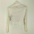 alice auaa アリスアウアア gauze blouse shirt 楊柳 退廃 ガーゼ フリンジ 変形 2WAY クロップド ブラウス シャツ レディース 4