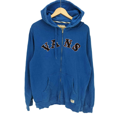 バンズ VANS フロントロゴ ジップアップ パーカー メンズ import:L