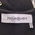 イヴサンローラン Yves Saint Laurent フランス製 フリンジデザイン ノースリーブウールワンピース レディース