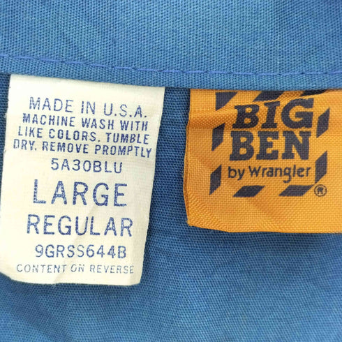 ビッグベン BIG BEN 70-80s USA製 半袖 つなぎ メンズ LARGE