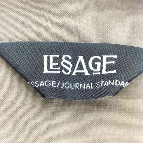 ジャーナルスタンダードレサージュ JOURNAL STANDARD Lessage 25ss DEVEAUX/DOT ムジタックスリーブシャツ2 レディース