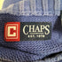 チャップス CHAPS 90S ロゴ刺繍 クルーネック コットン ニット メンズ import:XXL