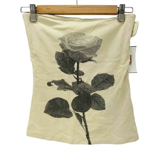 パロマウール paloma-wool Conxita bare top コンシータ バラ ローズ プリント チュール ベアトップ レディース 2