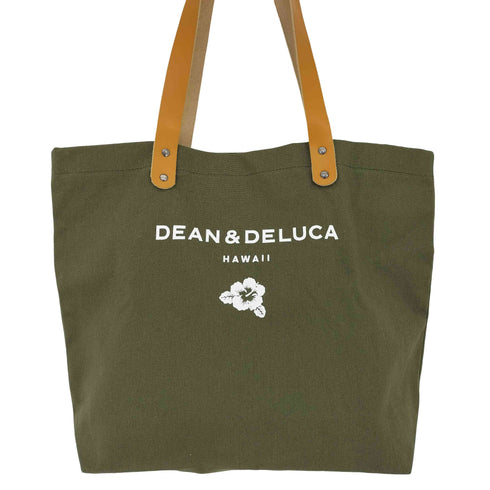 ディーンアンドデルーカ DEAN&DELUCA HAWAII デニム地 トートバッグ レディース