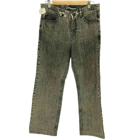 エレメント ELEMENT 00S ケミカルウォッシュ ストレート デニム パンツ メンズ US:32-33
