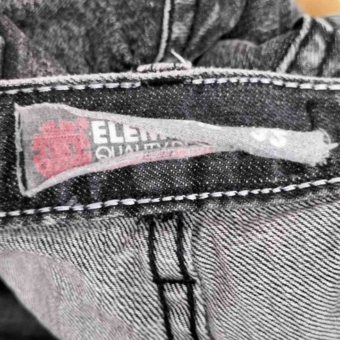 エレメント ELEMENT 00S ケミカルウォッシュ ストレート デニム パンツ メンズ US:32-33