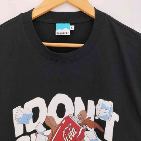 DONSMOKE ロゴプリント 半袖 Tシャツ メンズ import:L