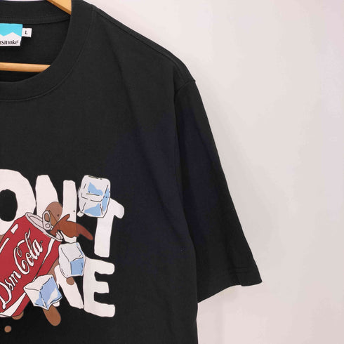 DONSMOKE ロゴプリント 半袖 Tシャツ メンズ import:L