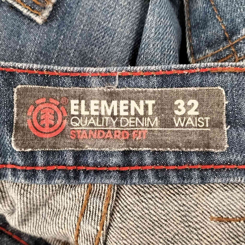 エレメント ELEMENT 00S STANDATD FIT ストレート デニム パンツ メンズ US:32-33