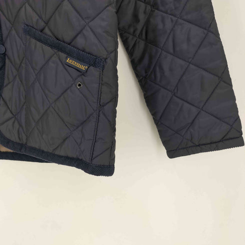 ラベンハム LAVENHAM イギリス製 フーデッドキルティングジャケット レディース