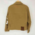 ザラ ZARA コントラストステッチ ボクシーフィットシャツジャケット メンズ import:M