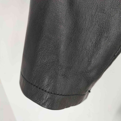 ザラ ZARA lamb leather leather collection RELAXED-FIT LEATHER BLAZER メンズ import:S
