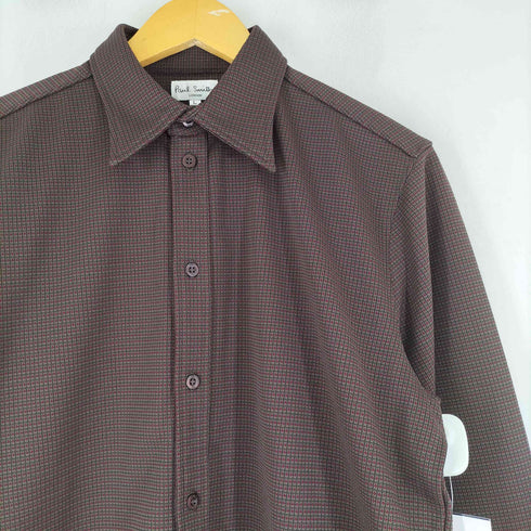 ポールスミスロンドン Paul Smith LONDON 総柄 ボックス シャツ メンズ JPN:L