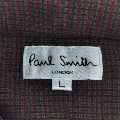 ポールスミスロンドン Paul Smith LONDON 総柄 ボックス シャツ メンズ JPN:L