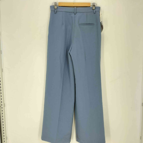 ザラ ZARA 6B ダブルブレストジャケット 2タック センタープレス ワイドスラックスパンツ レディース M