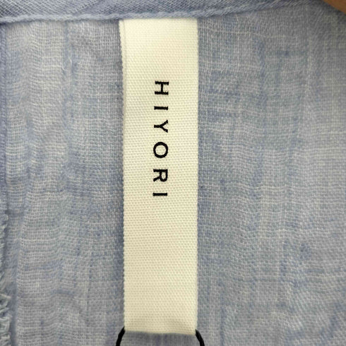 HIYORI ポリコットン ティアードブラウス レディース JPN:M