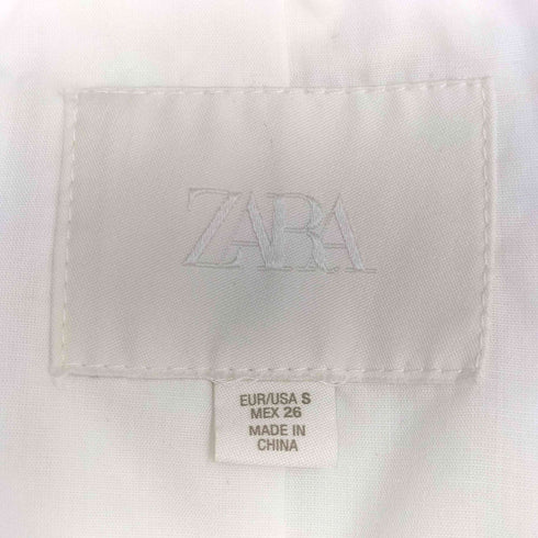 ザラ ZARA コットン ナポレオンジャケット レディース import:S