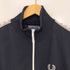フレッドペリー FRED PERRY SPORTSWEAR ロゴ刺繍 サイドライン ハイネック トラックジャケット メンズ import:M