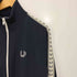 フレッドペリー FRED PERRY SPORTSWEAR ロゴ刺繍 サイドライン ハイネック トラックジャケット メンズ import:M