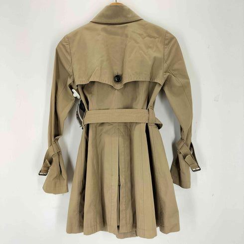 バーバリーブルーレーベル BURBERRY BLUE LABEL 裏地ノバチェック トレンチコート レディース 36
