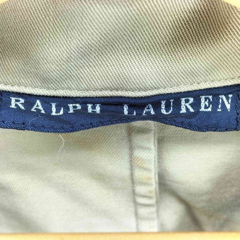 ラルフローレン RALPH LAUREN エンブレム 刺繍 2B テーラードジャケット レディース 11