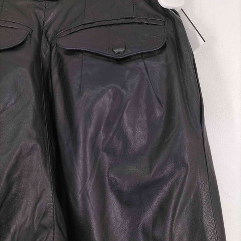 FAKE LEATHER PANTS フェイクレザー パンツ レディース JPN:38