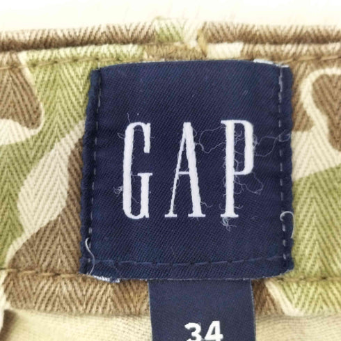 ギャップ Gap 8inch cargo S ダックカモフラージュ ハーフパンツ メンズ 34