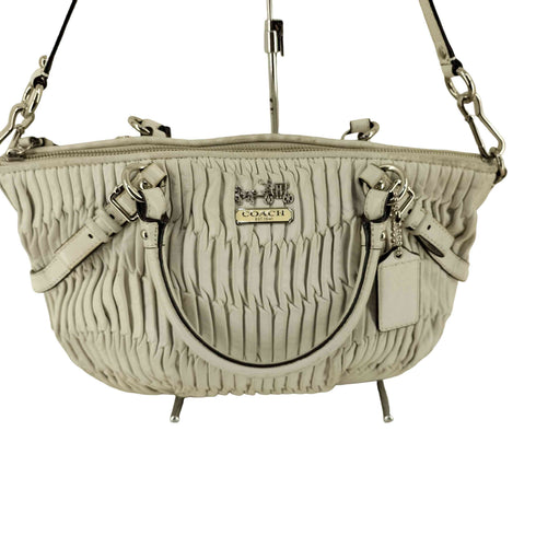 コーチ COACH マディソン ギャザード レザー 2way ショルダーバッグ madison gathered leather 2Way shoulder bag レディース