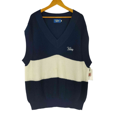 ケボズ KEboz 2TONE KNIT VEST メンズ JPN:M